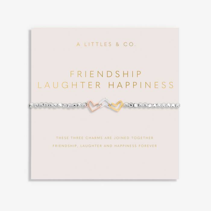 Friendship Laughter Happiness bracelet - A Little Forever Yours - Heritage - Boutique.com