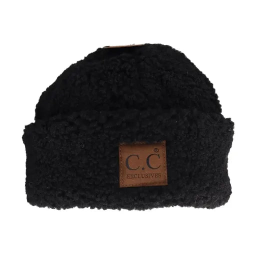 Fuzzy Sherpa Beanie - Heritage-Boutique.com