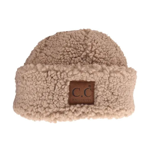 Fuzzy Sherpa Beanie - Heritage-Boutique.com