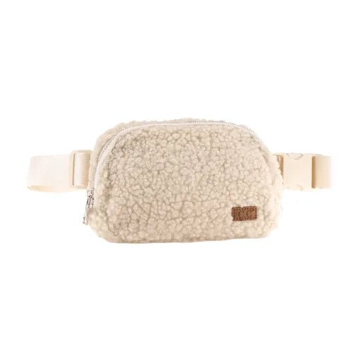 Fuzzy Sherpa Fanny Pack - Heritage - Boutique.com
