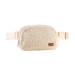 Fuzzy Sherpa Fanny Pack - Heritage-Boutique.com