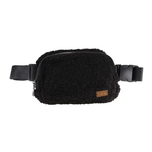 Fuzzy Sherpa Fanny Pack - Heritage-Boutique.com