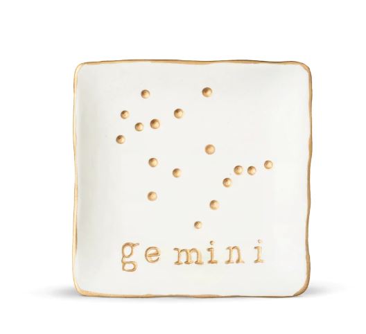 Finchberry Zodiac Gemini Ceramic Dish