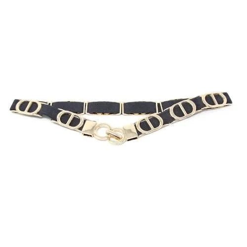 German Fuentes Gold Stretch Belt CINT19 - Heritage - Boutique.com
