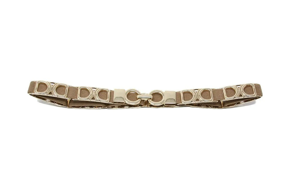 German Fuentes Gold Stretch Belt CINT19 - Heritage - Boutique.com