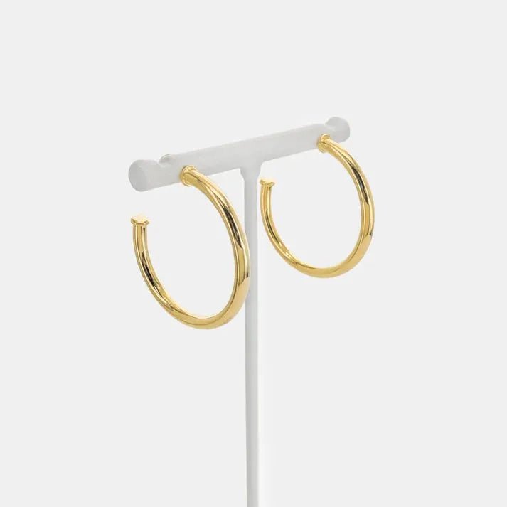Gold Filled Hoops *Limited item* - Heritage - Boutique.com