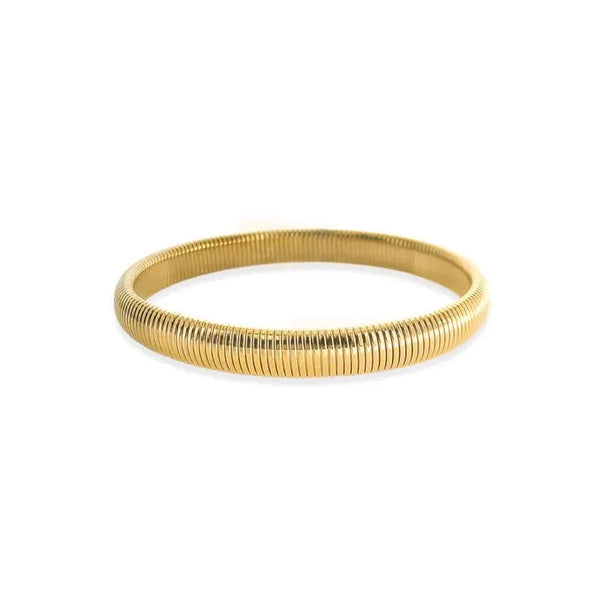 Gold FLEX SNAKE CHAIN BRACELET - Heritage-Boutique.com