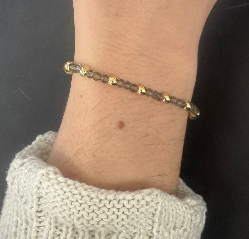 Gold & Swarovski Beaded Bracelets - Heritage - Boutique.com
