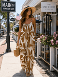 Hamptons Escape Abstract Jumpsuit - Heritage - Boutique.com