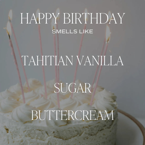Happy Birthday 9 oz Soy Candle (Gold Foil) - Decor & Gifts - Heritage-Boutique.com
