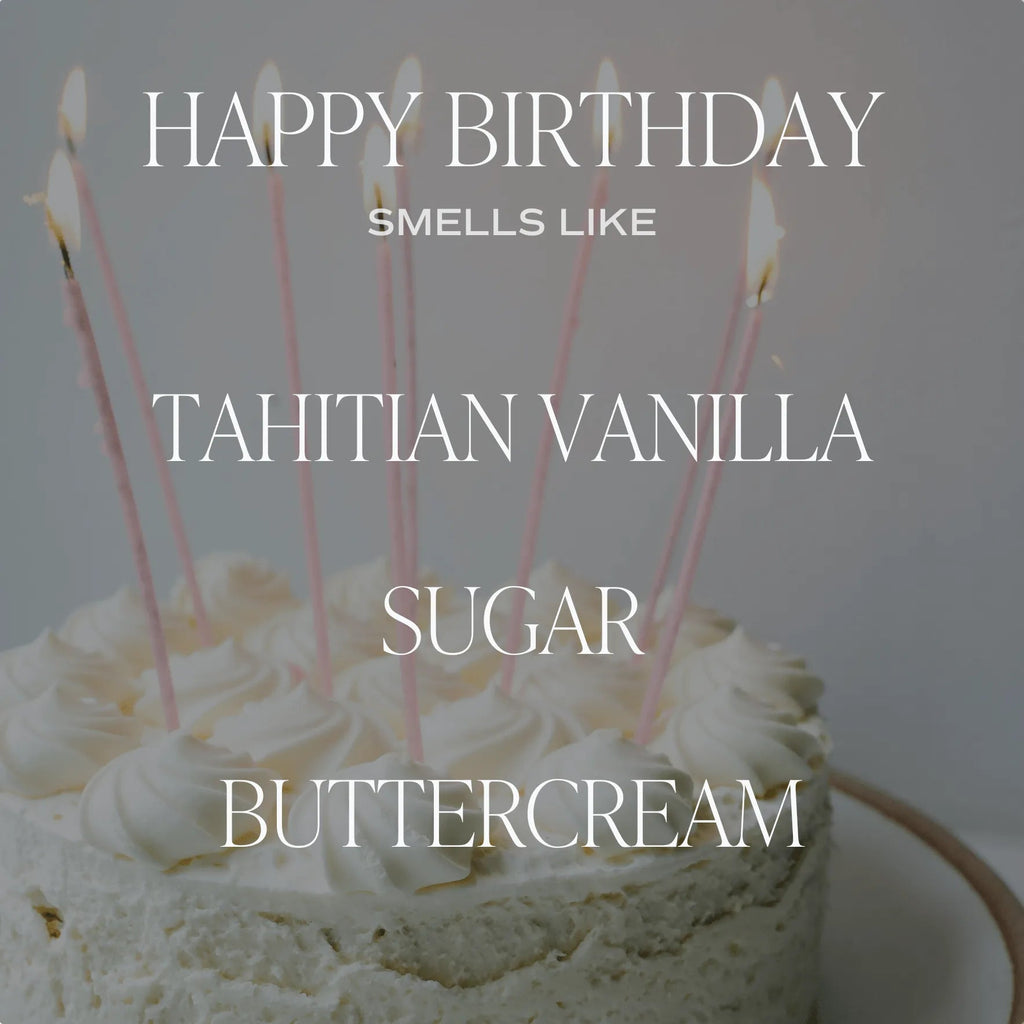 Happy Birthday 9 oz Soy Candle (Gold Foil) - Decor & Gifts - Heritage - Boutique.com