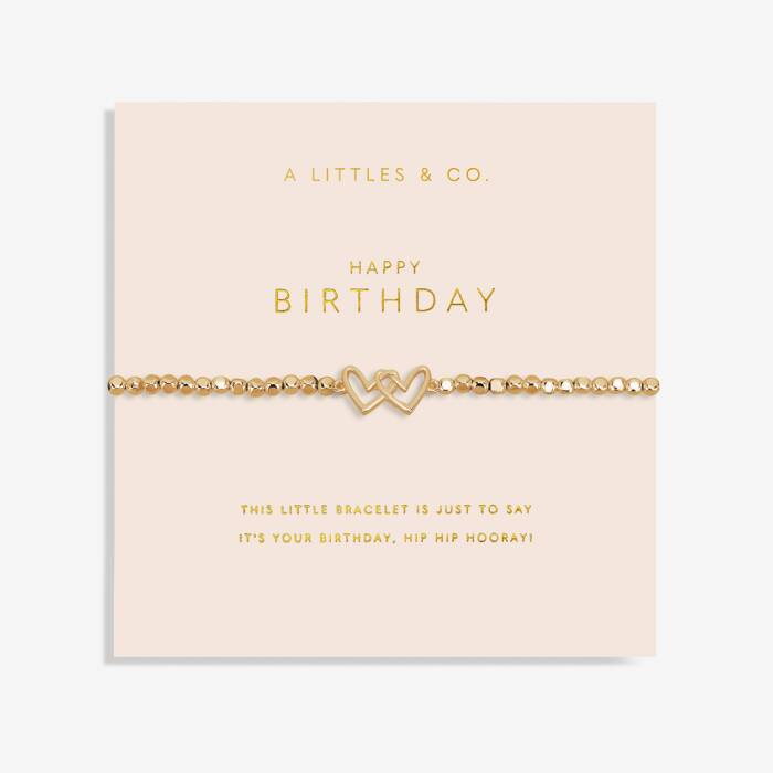 Happy Birthday bracelet - A Little Forever Yours - Heritage - Boutique.com