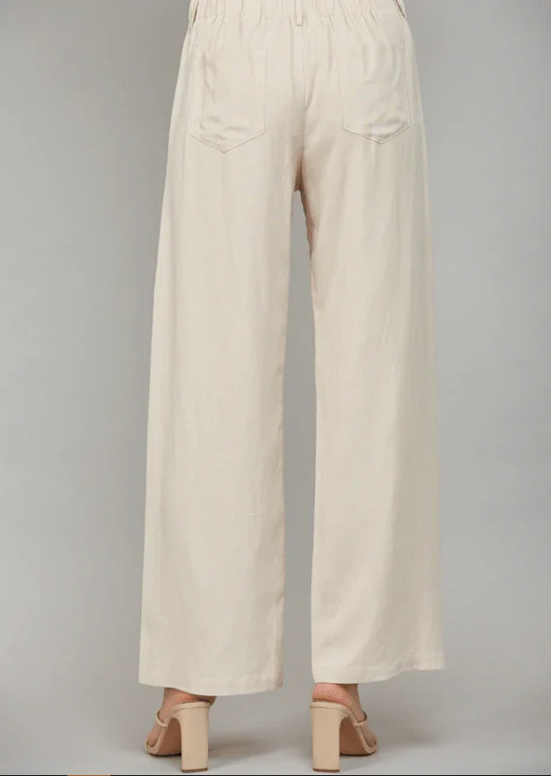 Harbor Linen Trouser - Heritage - Boutique.com