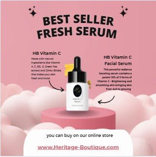 HB Vitamin C Clinical Pro – Advanced C Radiance Serum 10% - Heritage - Boutique.com