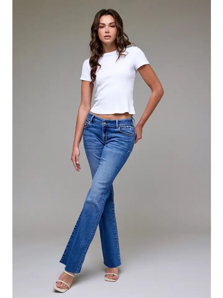 HIDDEN Low Rise Happi Flare - Heritage-Boutique.com
