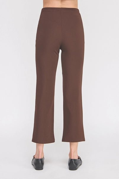 High Waist Contour Seamed Ankle Pant - Heritage - Boutique.com