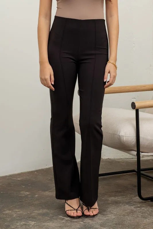 High Wasted Flare Work Pants - Heritage-Boutique.com