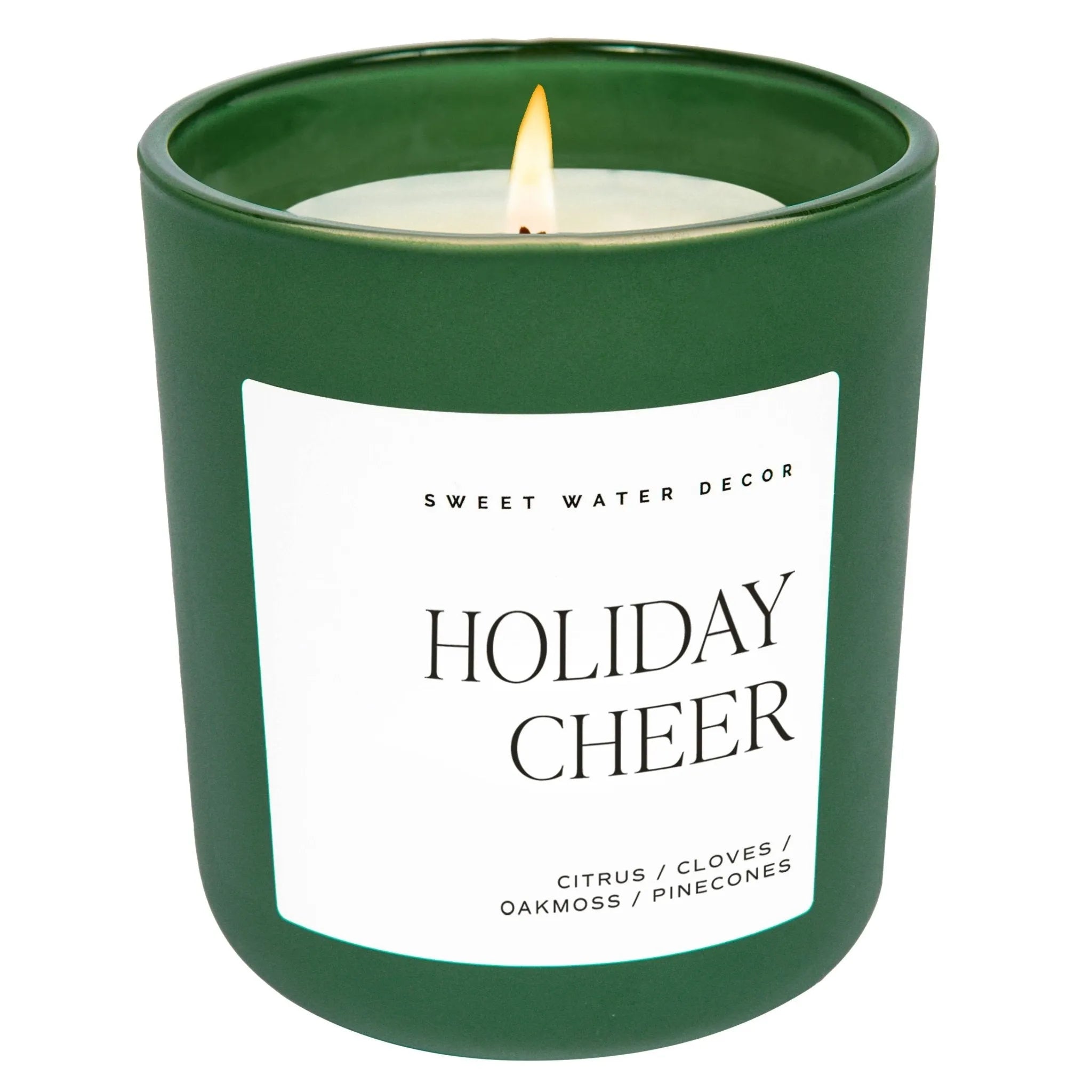 Holiday Cheer 15 oz Soy Candle, Matte Jar - Home Decor - Heritage - Boutique.com