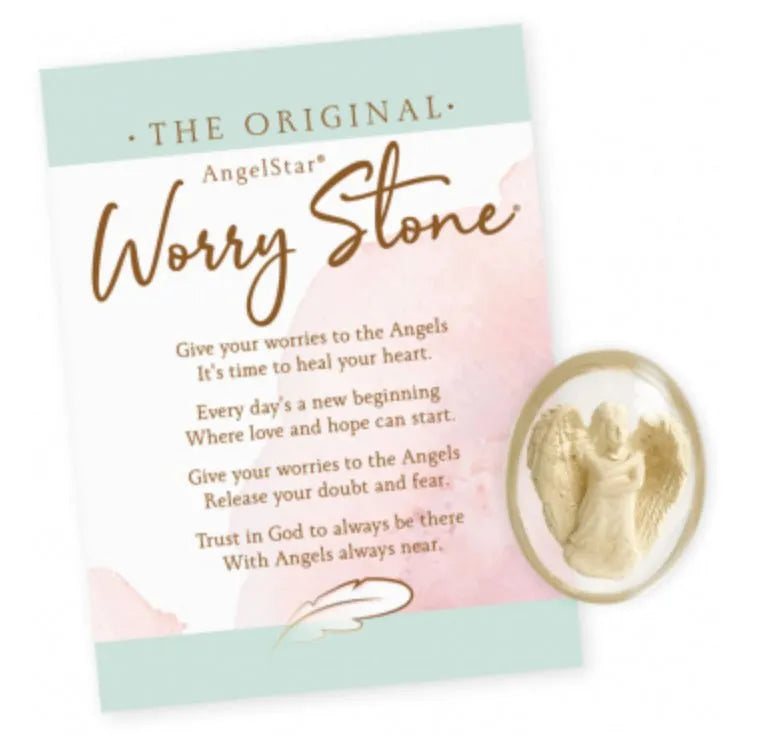Hope Worry Angel Stone - Heritage-Boutique.com