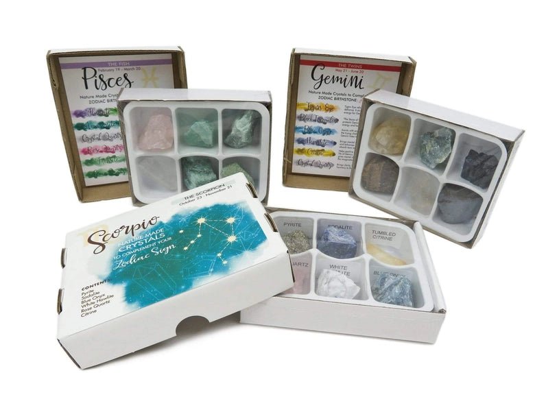 Horoscope Crystal Birthstone Set - Heritage - Boutique.com