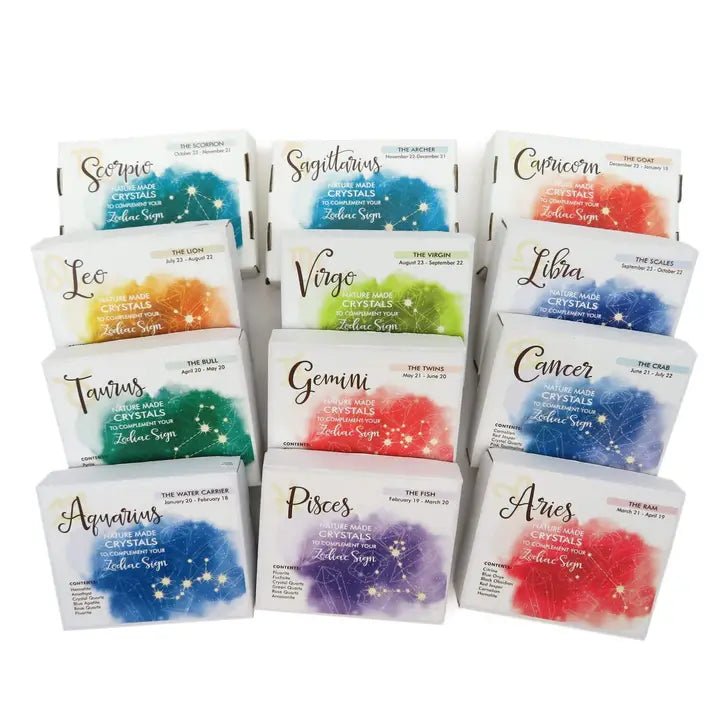Horoscope Crystal Birthstone Set - Heritage - Boutique.com