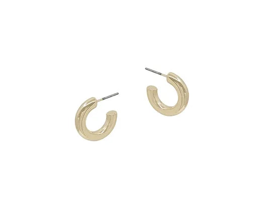 Huggie Hoops .5" - Heritage-Boutique.com