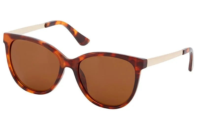 I Heart Eyewear Fallon Tortoise Polarized Sun Glassses - Heritage - Boutique.com
