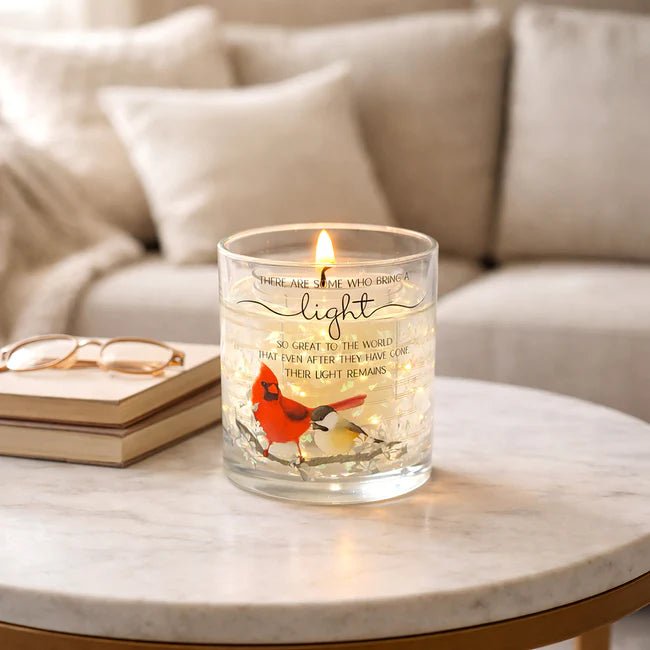 Illuminated LED Refillable Soy Wax Candle - Heritage - Boutique.com