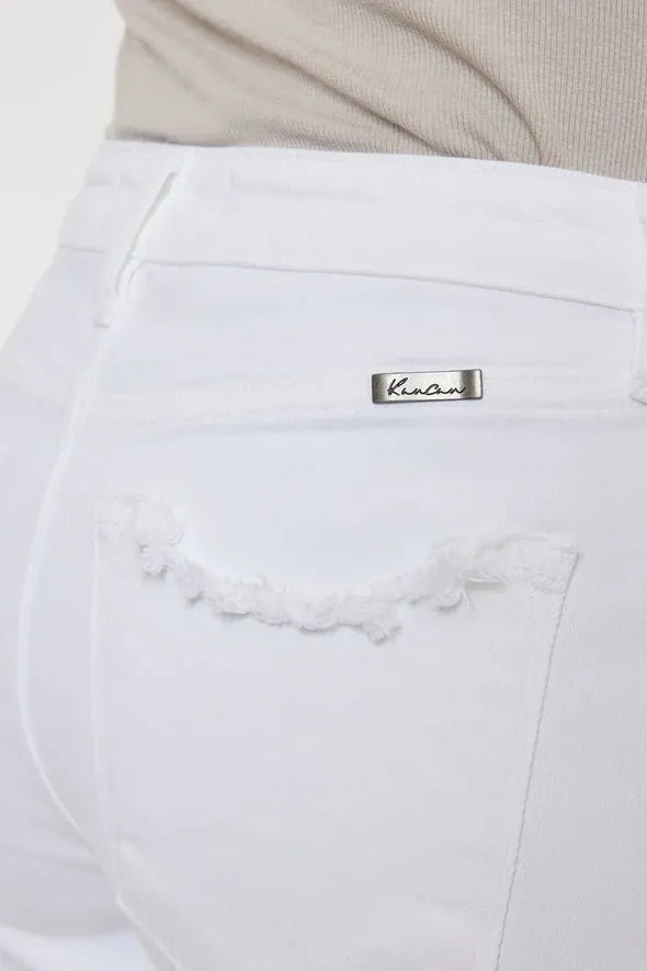 Ivy White KanCan Mid Rise Jeans - Heritage-Boutique.com