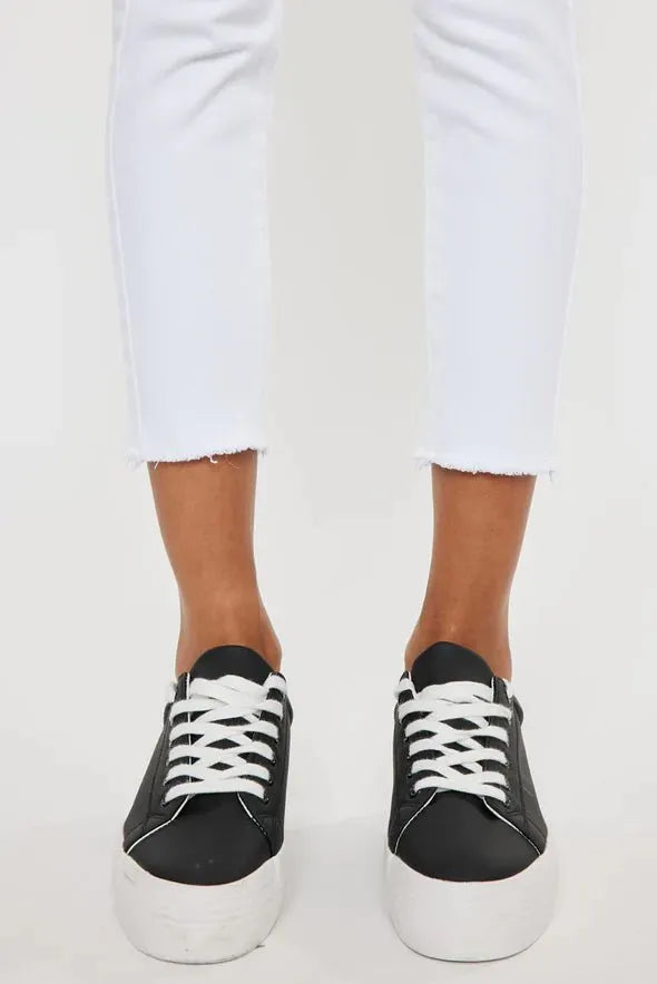 Ivy White KanCan Mid Rise Jeans - Heritage-Boutique.com