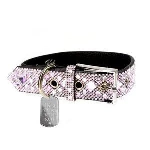 Jaqueline Kent Crystal Dog/Cat Collar - Heritage - Boutique.com