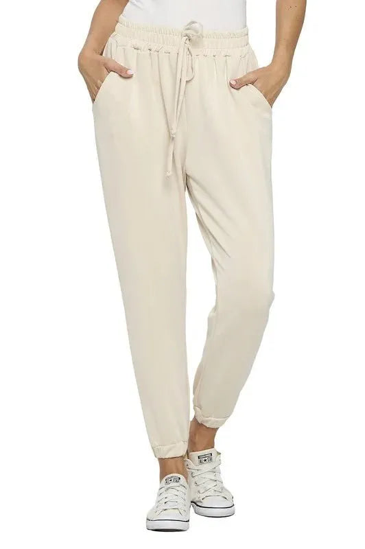 Jogger Pants with Side Pockets - Heritage-Boutique.com