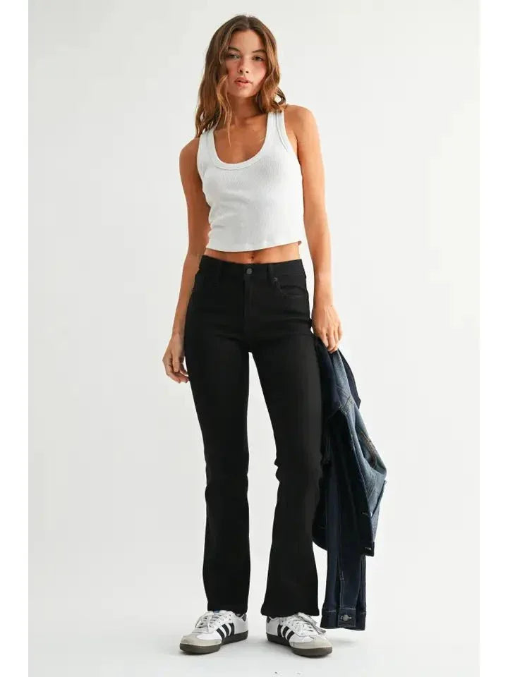 Just Black Black Bootcut Jeans - Heritage - Boutique.com