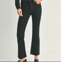 Just Black Tonal Crop Flare - Heritage - Boutique.com
