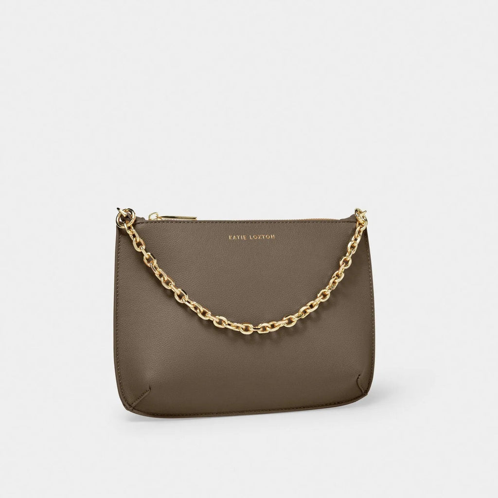 Katie Loxton Astrid Chain Clutch - Heritage - Boutique.com