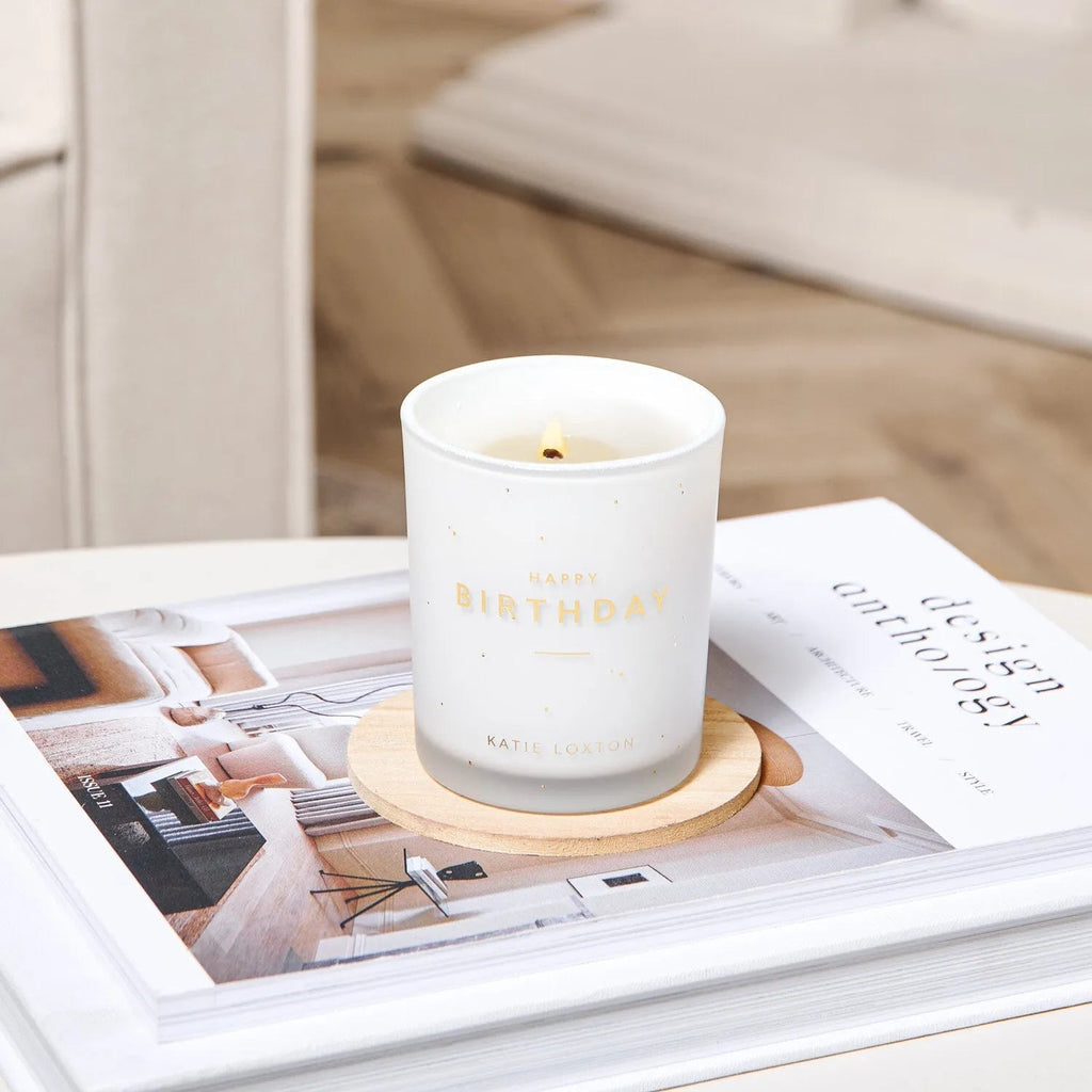 Katie Loxton Happy Birthday Candle - Heritage - Boutique.com