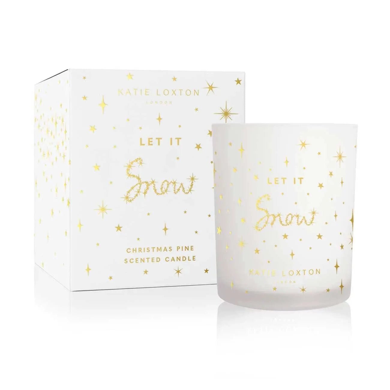 Katie Loxton "Let it Snow" Candle - Heritage - Boutique.com