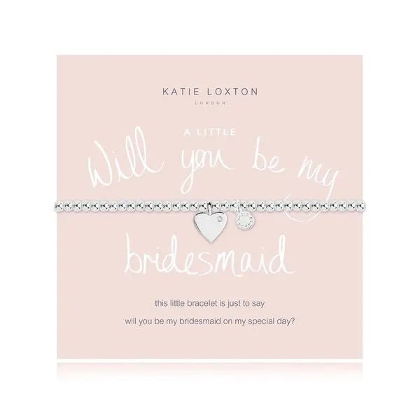 Katie Loxton "Will You Be My Bridesmaid" Bracelet - Heritage - Boutique.com