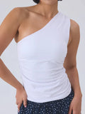 Klassy Ruched One Shoulder - Brami - Heritage - Boutique.com