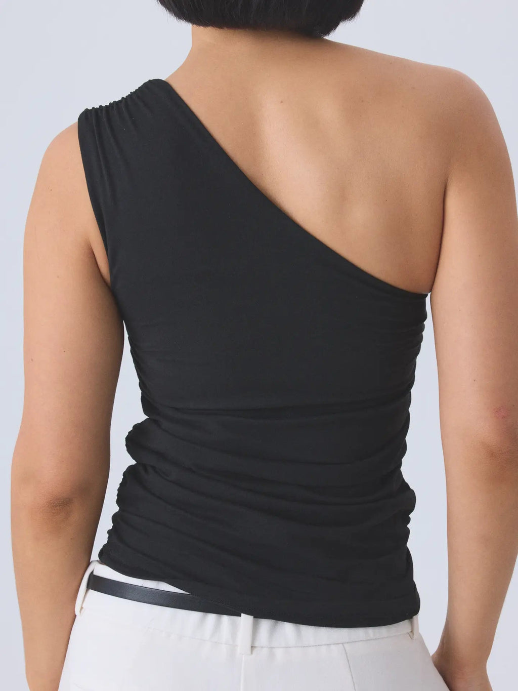 Klassy Ruched One Shoulder - Brami - Heritage-Boutique.com