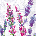 Lavender Paper Guest Towels 16 Count - 3 - Ply Disposable Hand Towels - Heritage - Boutique.com