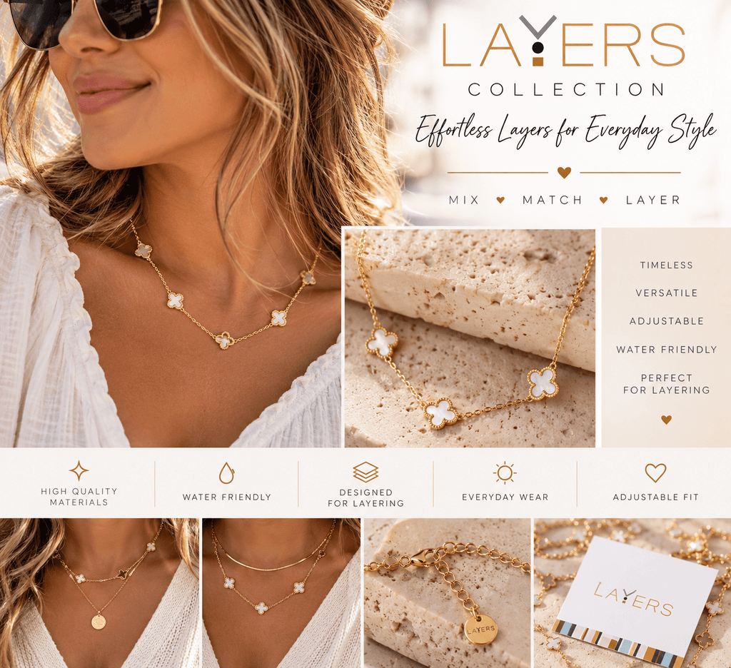 Layers Collection – Adjustable Layering Necklaces - Heritage-Boutique.com