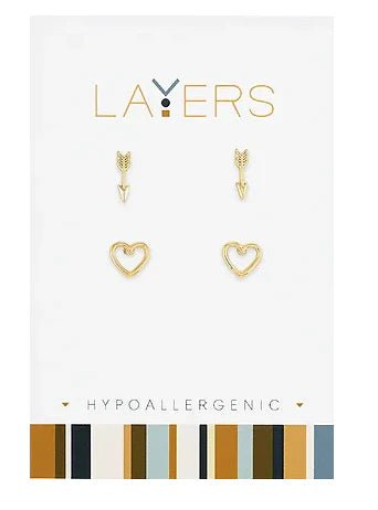 Layers Earrings - Heritage - Boutique.com