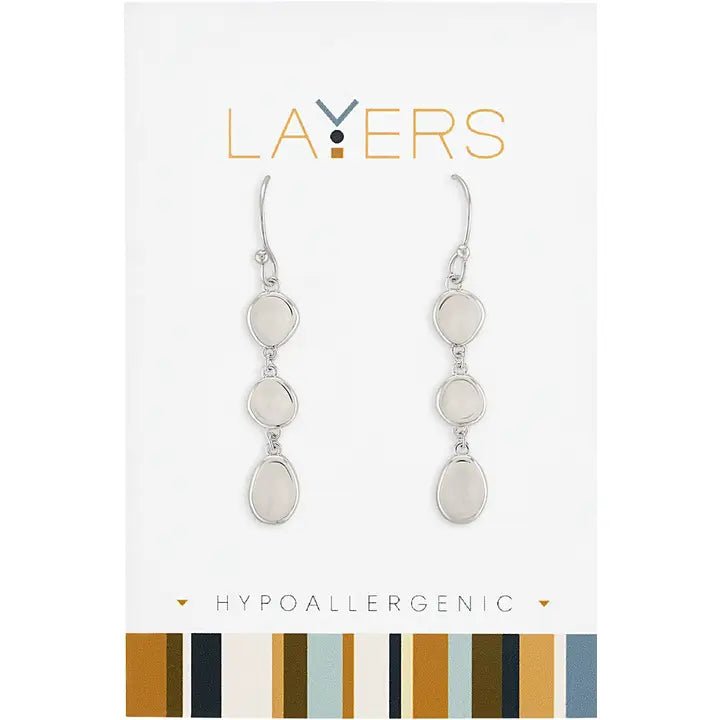 Layers Hypoallergenic Earrings - Heritage-Boutique.com