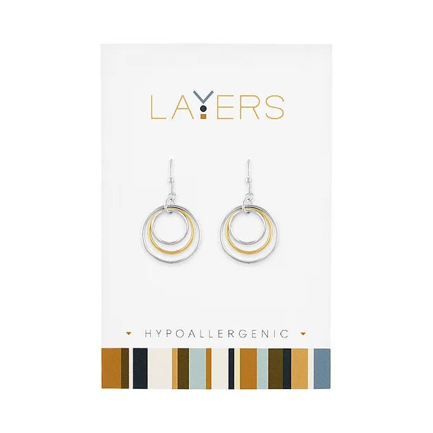 Layers Hypoallergenic Earrings - Heritage - Boutique.com