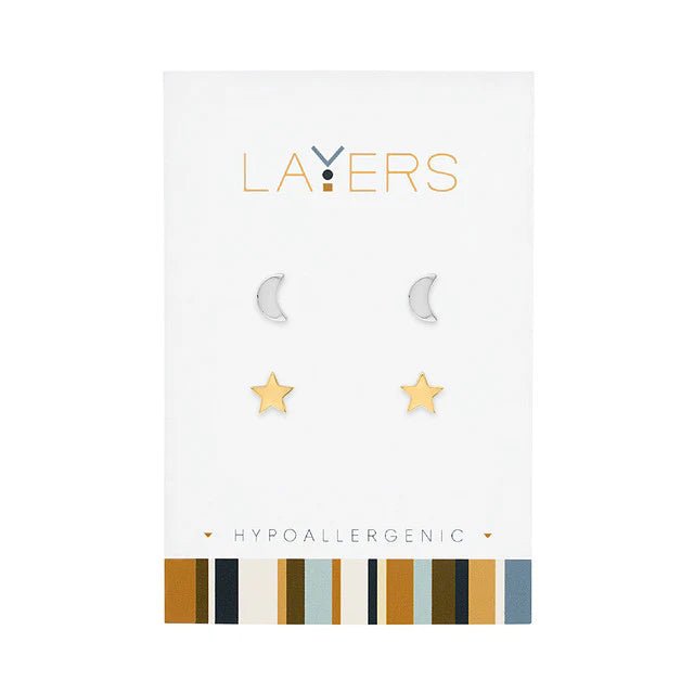 Layers Hypoallergenic Earrings - Heritage - Boutique.com