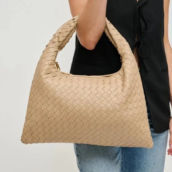 Leah Woven Hobo - Heritage-Boutique.com