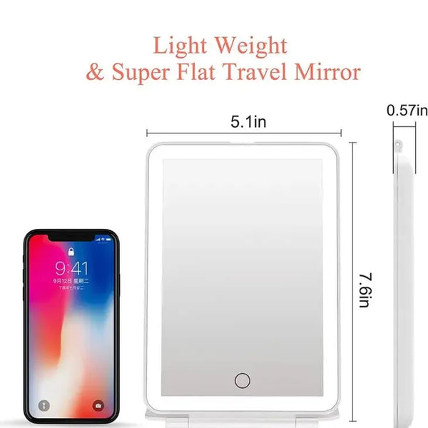 LED White Mirror - Heritage-Boutique.com