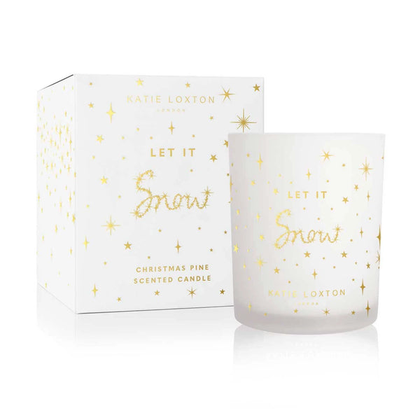 Katie Loxton "Let it Snow" Candle