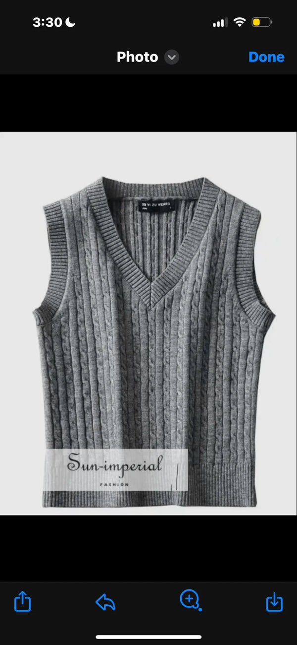 Lexi Knit Soft Vest - Heritage-Boutique.com